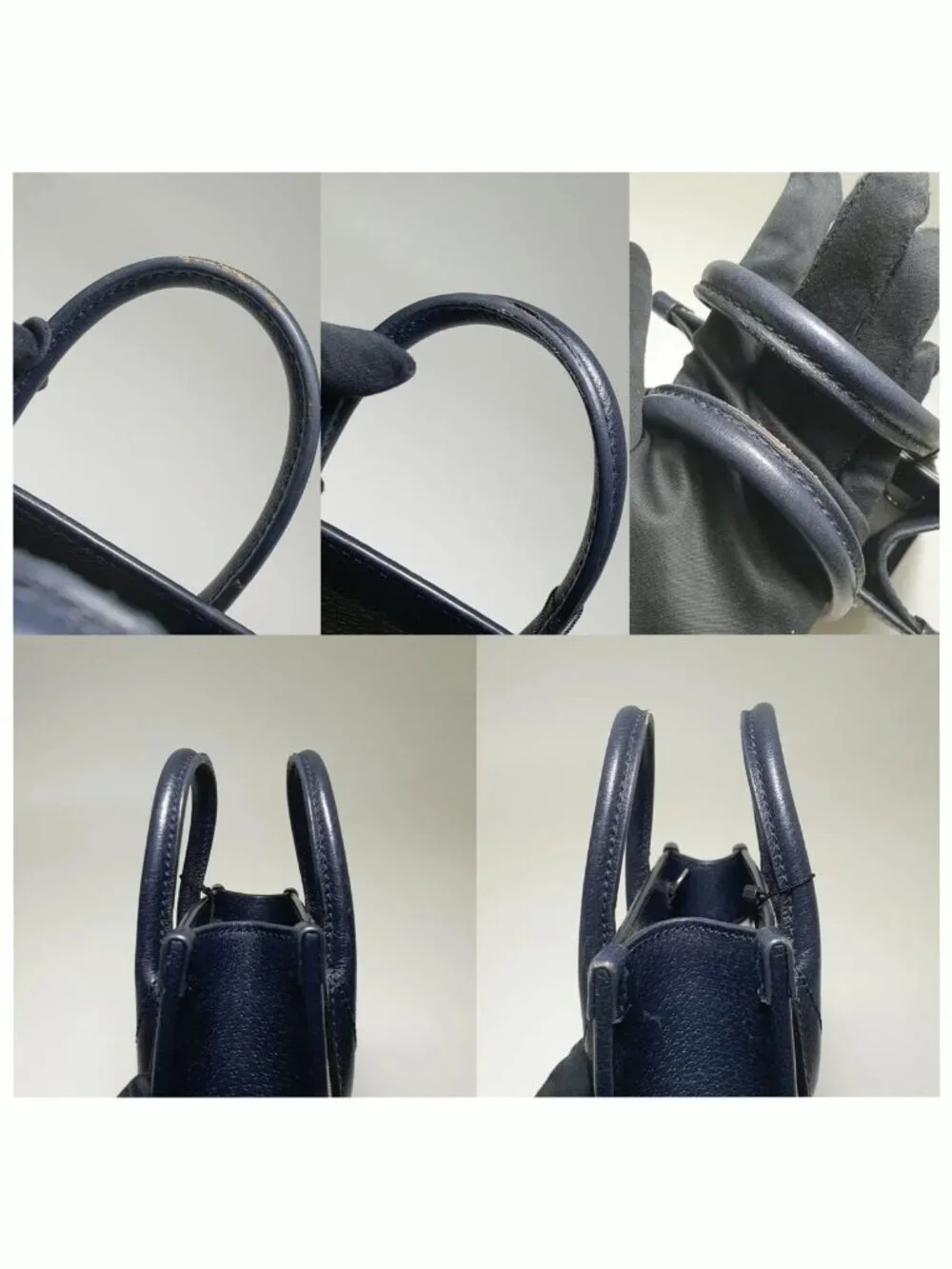 Authentic Gucci GG Supreme Mini Tote Bag Monogram Crossbody - Picture 7 of 11